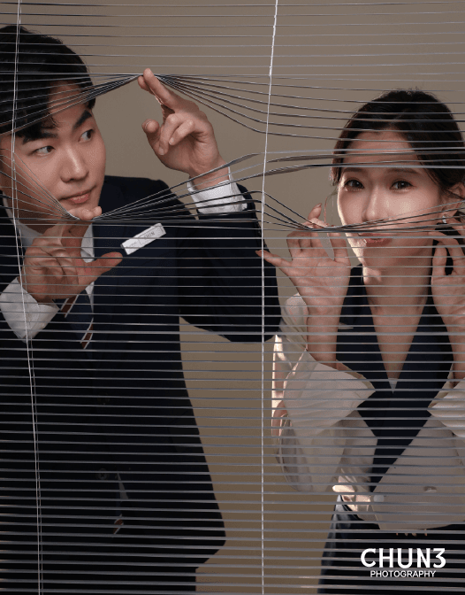 職場雙人 Office Pair Portrait