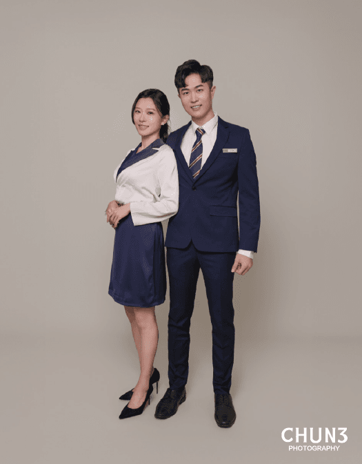 職場雙人 Office Pair Portrait