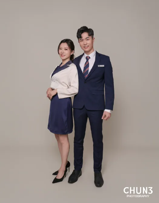 職場雙人 Office Pair Portrait