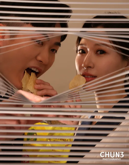 職場雙人 Office Pair Portrait